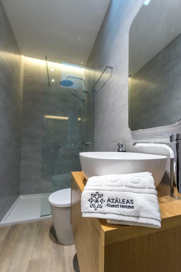 Azaleas Guest House Ribeira Cha Exterior foto